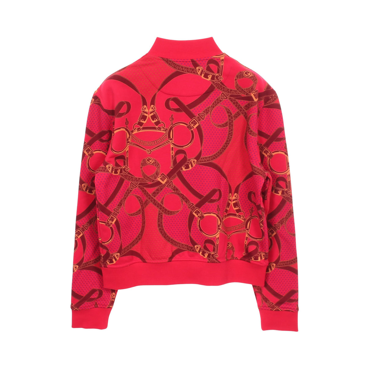 Eperon d'Or Finesse ボンバージャケット コットン ピンクレッド マルチカラー エルメス アウター HERMES