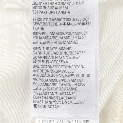 ユーズド加工 ボンバージャケット ナイロン ホワイト バレンシアガ アウター BALENCIAGA