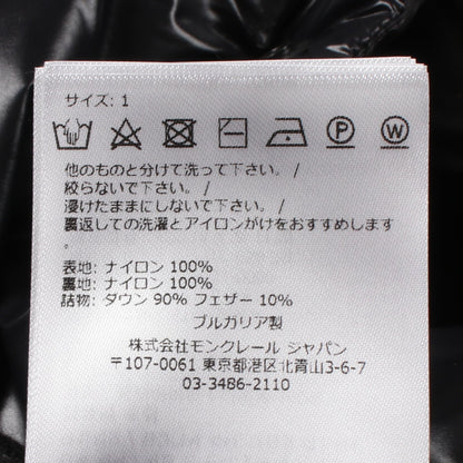 MISAM ダウンジャケット ナイロン ブラック モンクレール