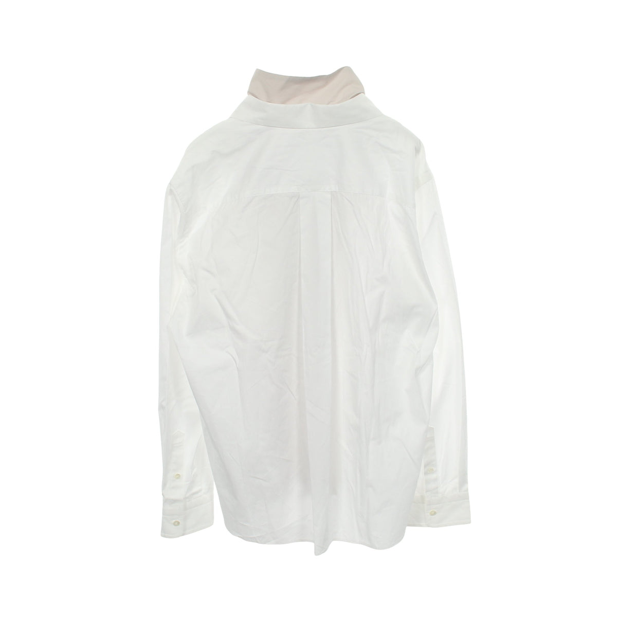 Poplin Shirt ポプリンシャツ シャツ コットン ホワイト ライトグレー サカイ トップス sacai