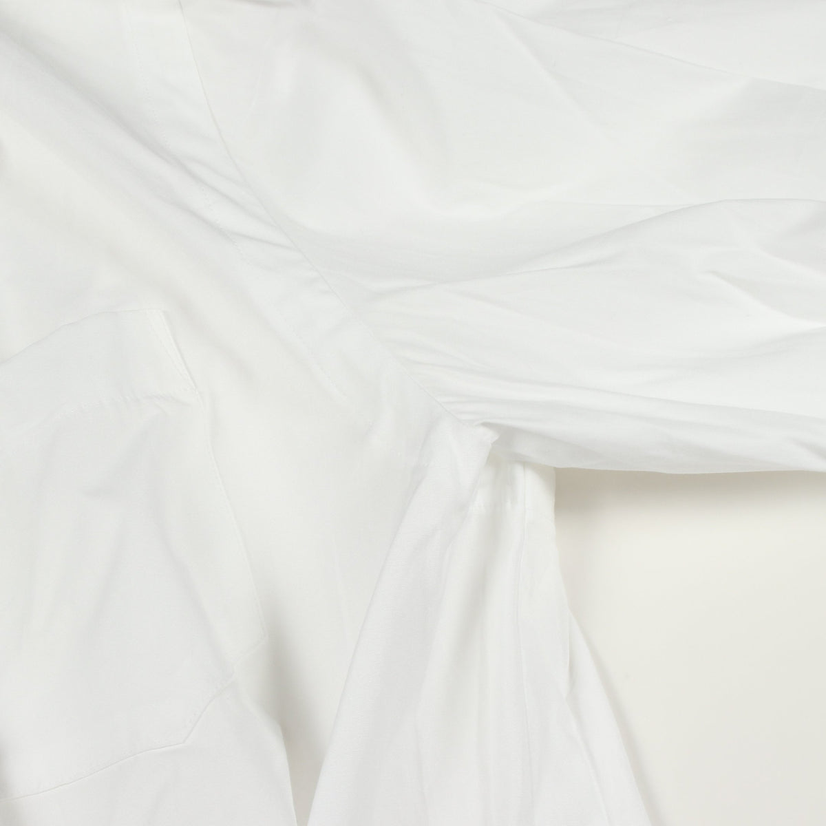 Poplin Shirt ポプリンシャツ シャツ コットン ホワイト ライトグレー サカイ トップス sacai