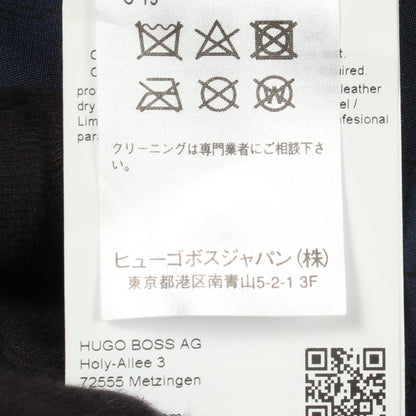 BOSS × 大谷翔平 ロゴ スタジャン ウール ナイロン ネイビー ホワイト ボス アウター BOSS