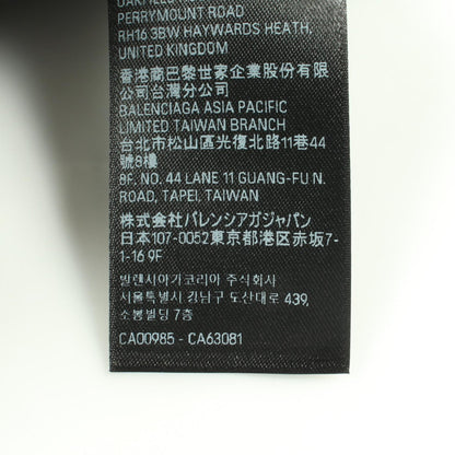 TAPE TYPE バックロゴ ジャケット コットン ナイロン ブラック バレンシアガ アウター BALENCIAGA