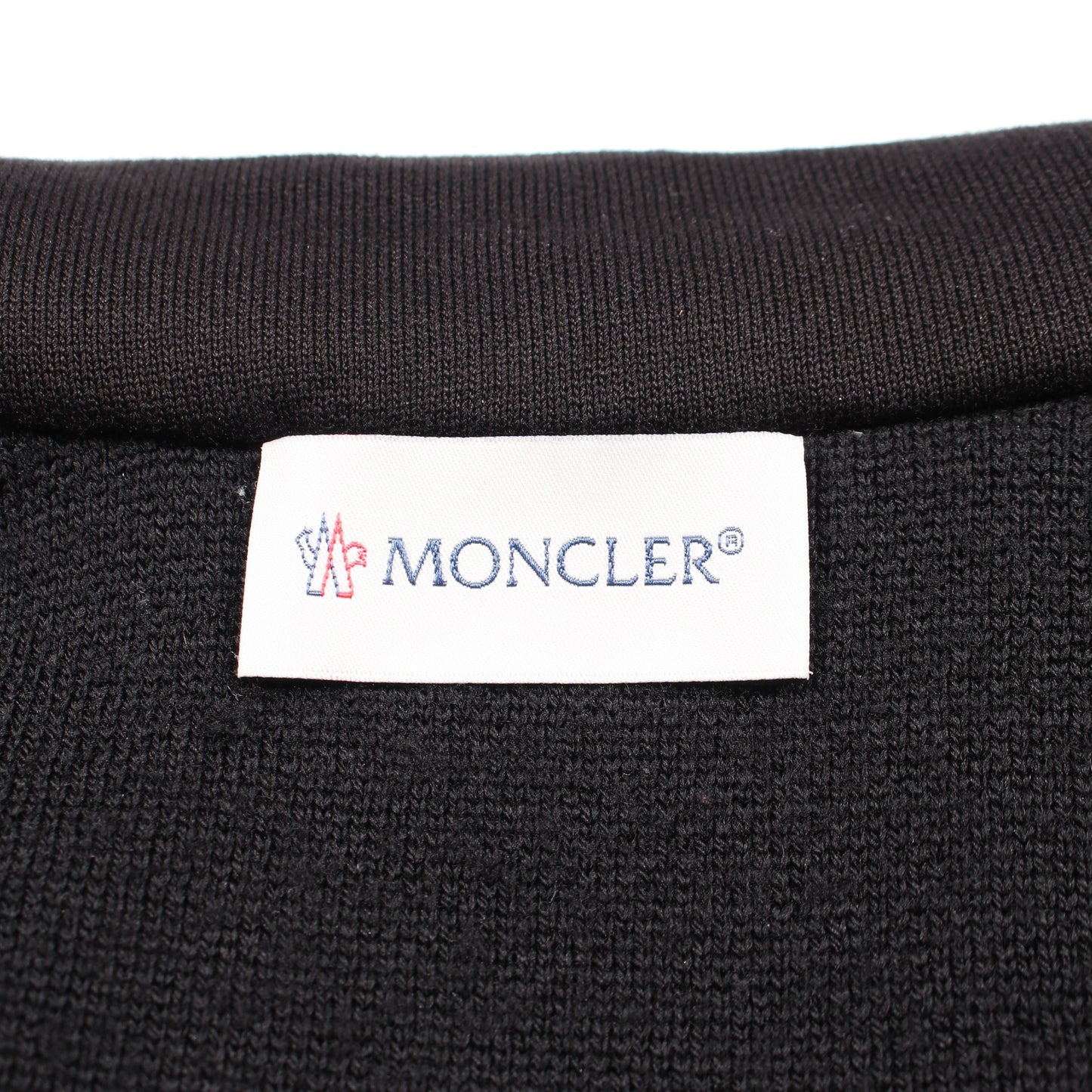CARDIGAN TRICOT ニット切替 フード付き ダウンジャケット ウール ナイロン コットン ブラック モンクレール アウター MONCLER
