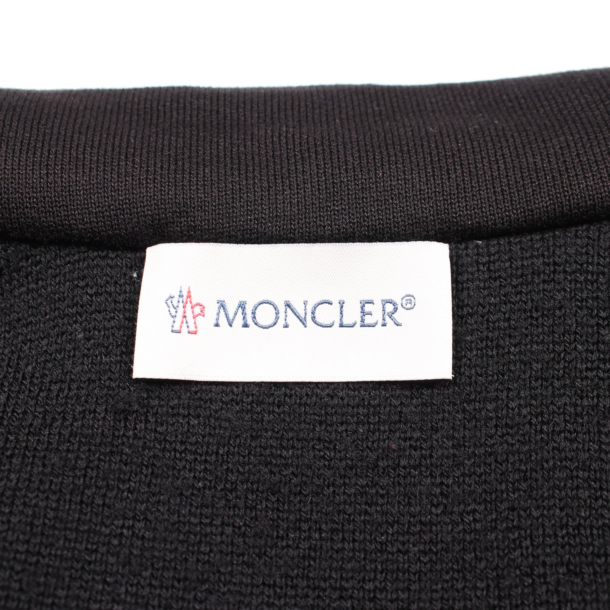 CARDIGAN TRICOT ニット切替 フード付き ダウンジャケット ウール ナイロン コットン ブラック モンクレール アウター MONCLER