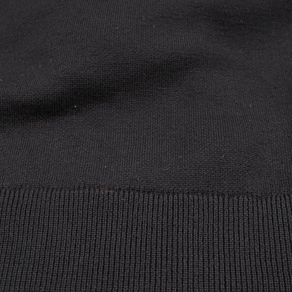 CARDIGAN TRICOT ニット切替 フード付き ダウンジャケット ウール ナイロン コットン ブラック モンクレール アウター MONCLER