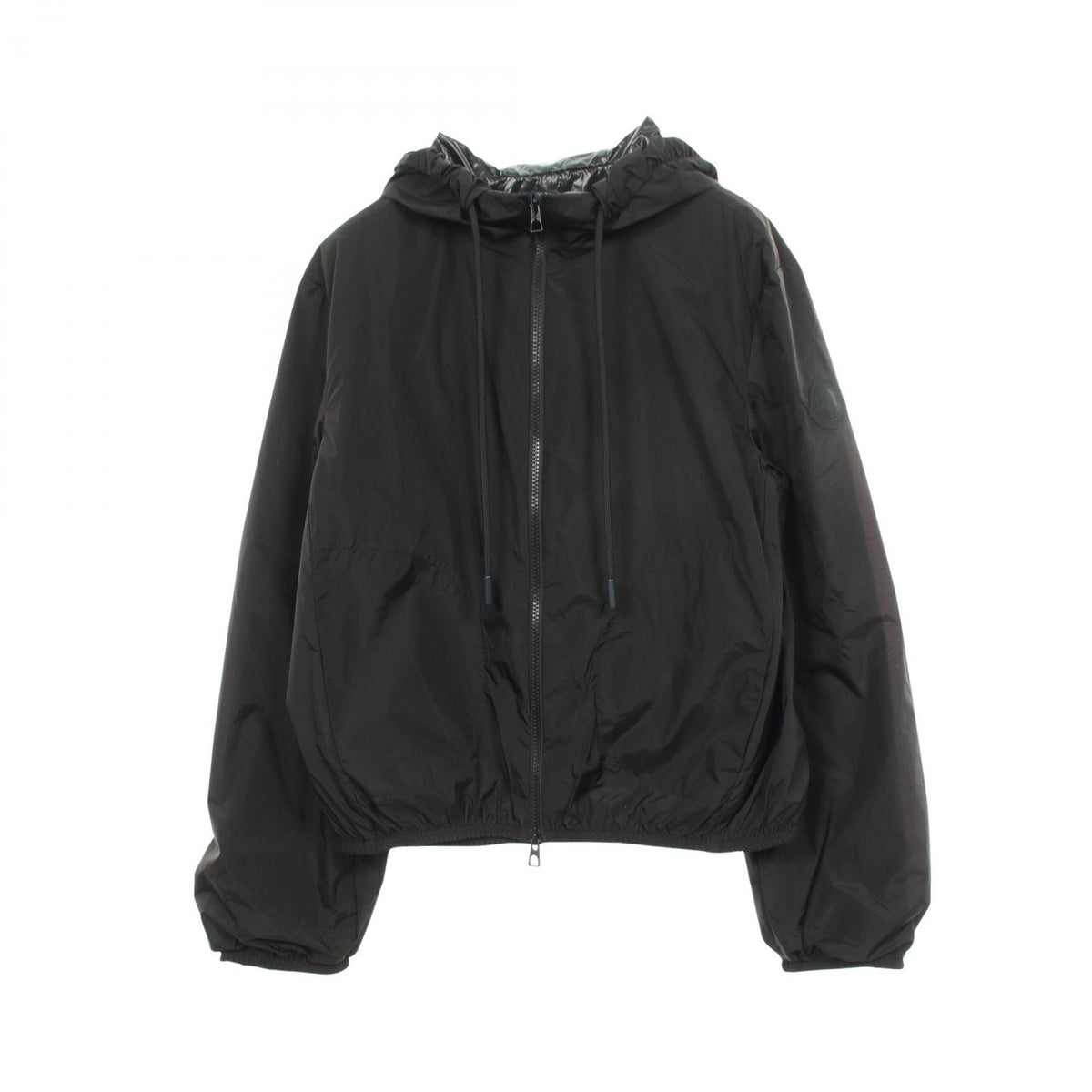 CASSIE フード付き ナイロンジャケット ナイロン ブラック モンクレール アウター MONCLER