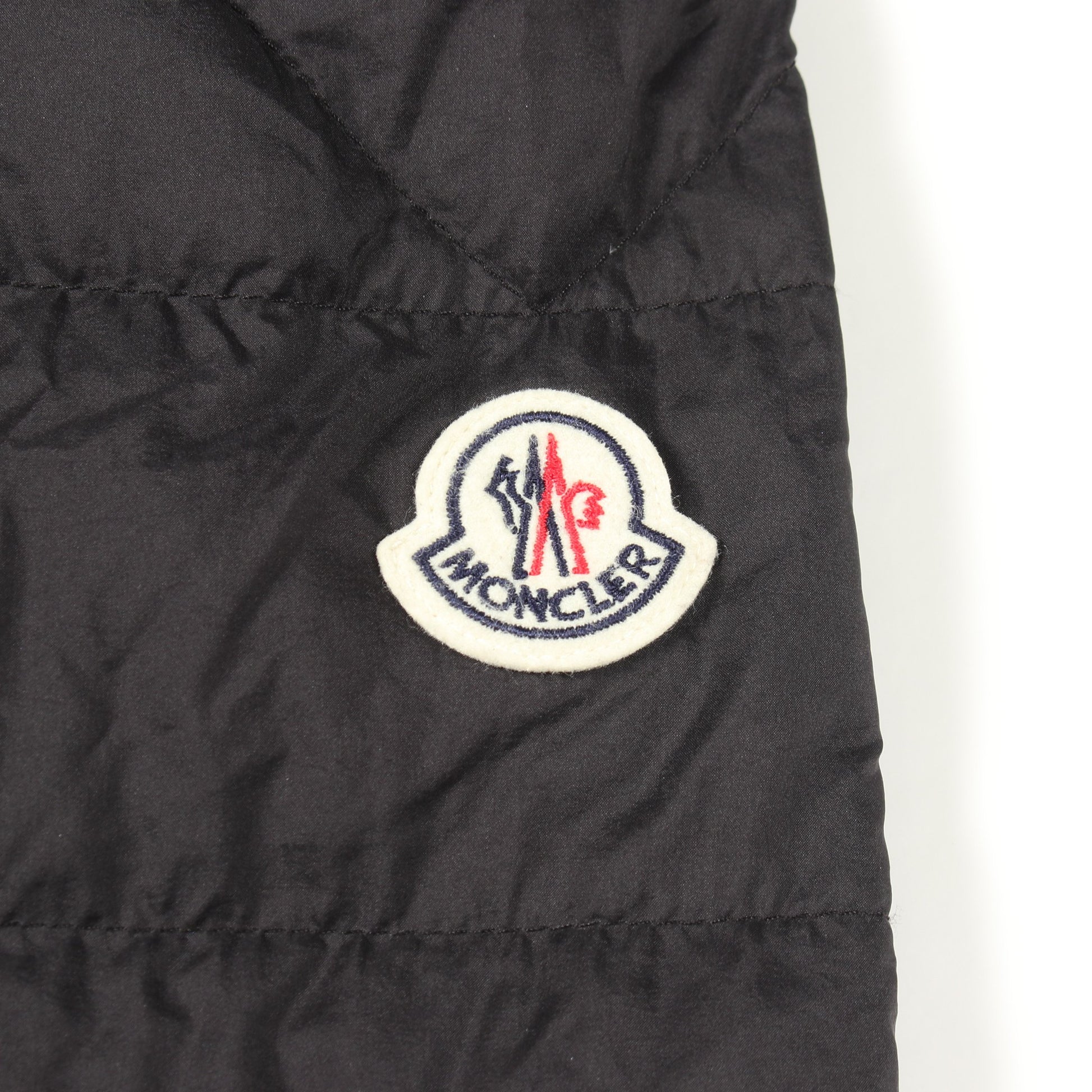 SELVES ダウンジャケット ナイロン ブラック モンクレール アウター MONCLER