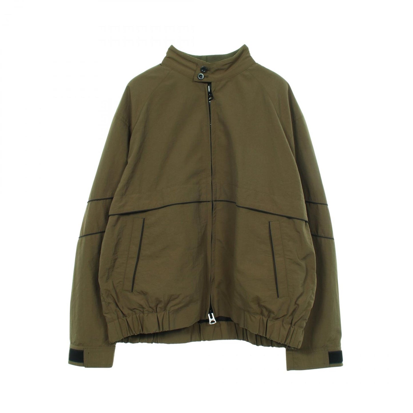 ジップアップ ブルゾン ナイロン カーキグリーン サカイ アウター sacai