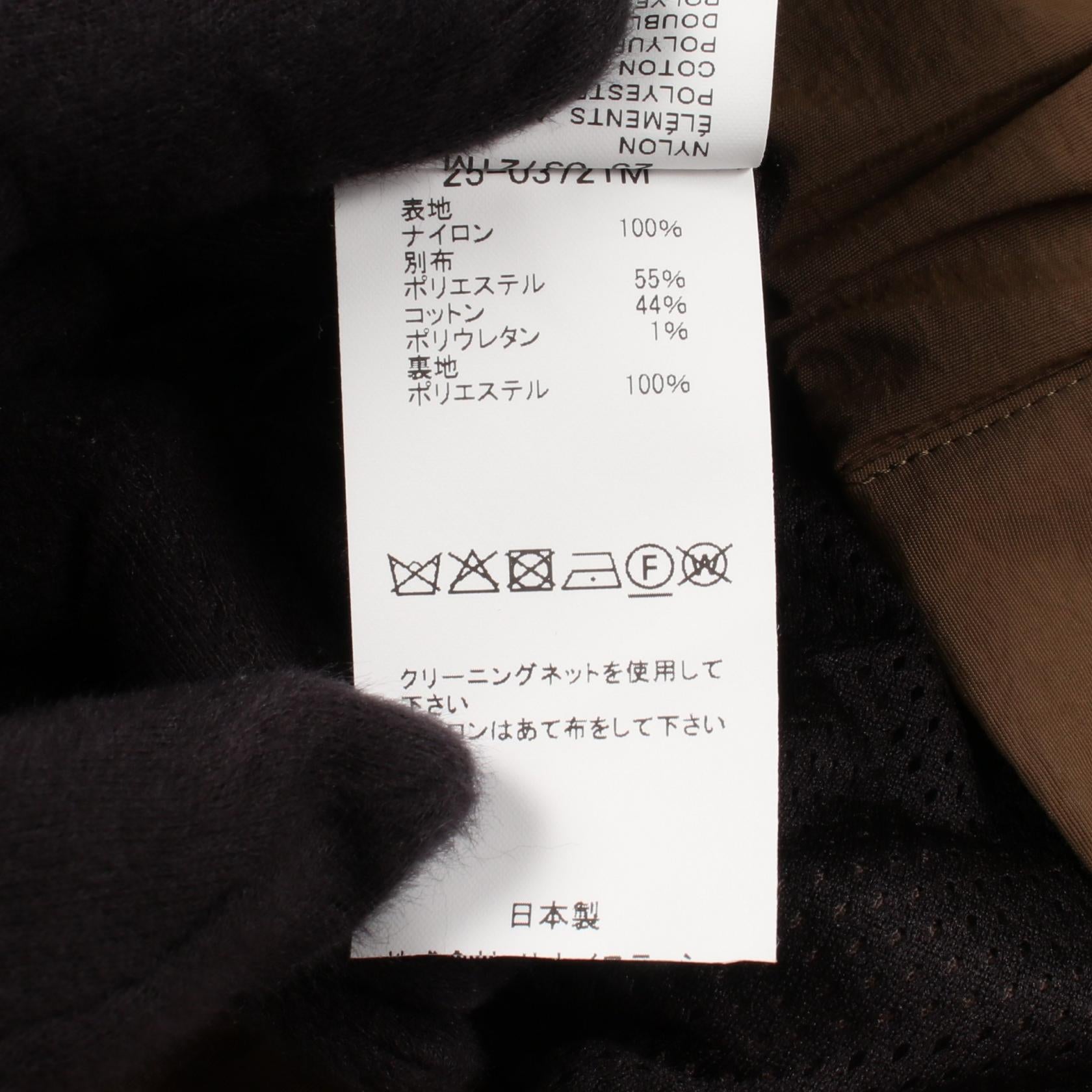 ジップアップ ブルゾン ナイロン カーキグリーン サカイ アウター sacai