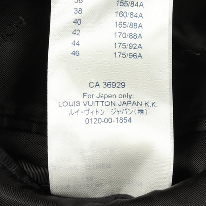 チェック ジャケット ウール アイボリー ブラウン ダークブラウン ルイヴィトン アウター LOUIS VUITTON