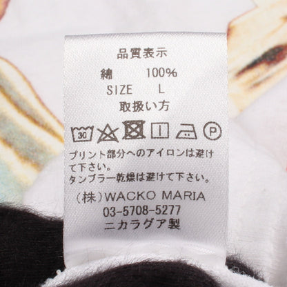 ZION BOB MARLEY 半袖Tシャツ コットン ホワイト ワコマリア