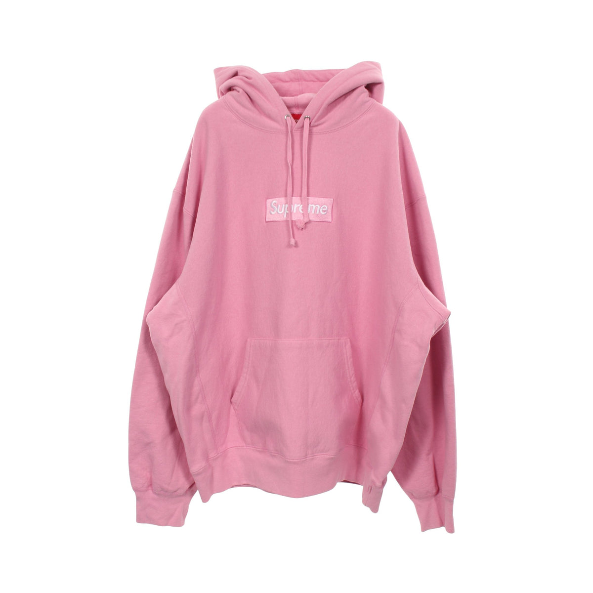 Box Logo Hooded Sweatshirt プルオーバーパーカー コットン ピンク シュプリーム