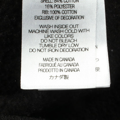 Box Logo プルオーバーパーカー コットン ブラック シュプリーム