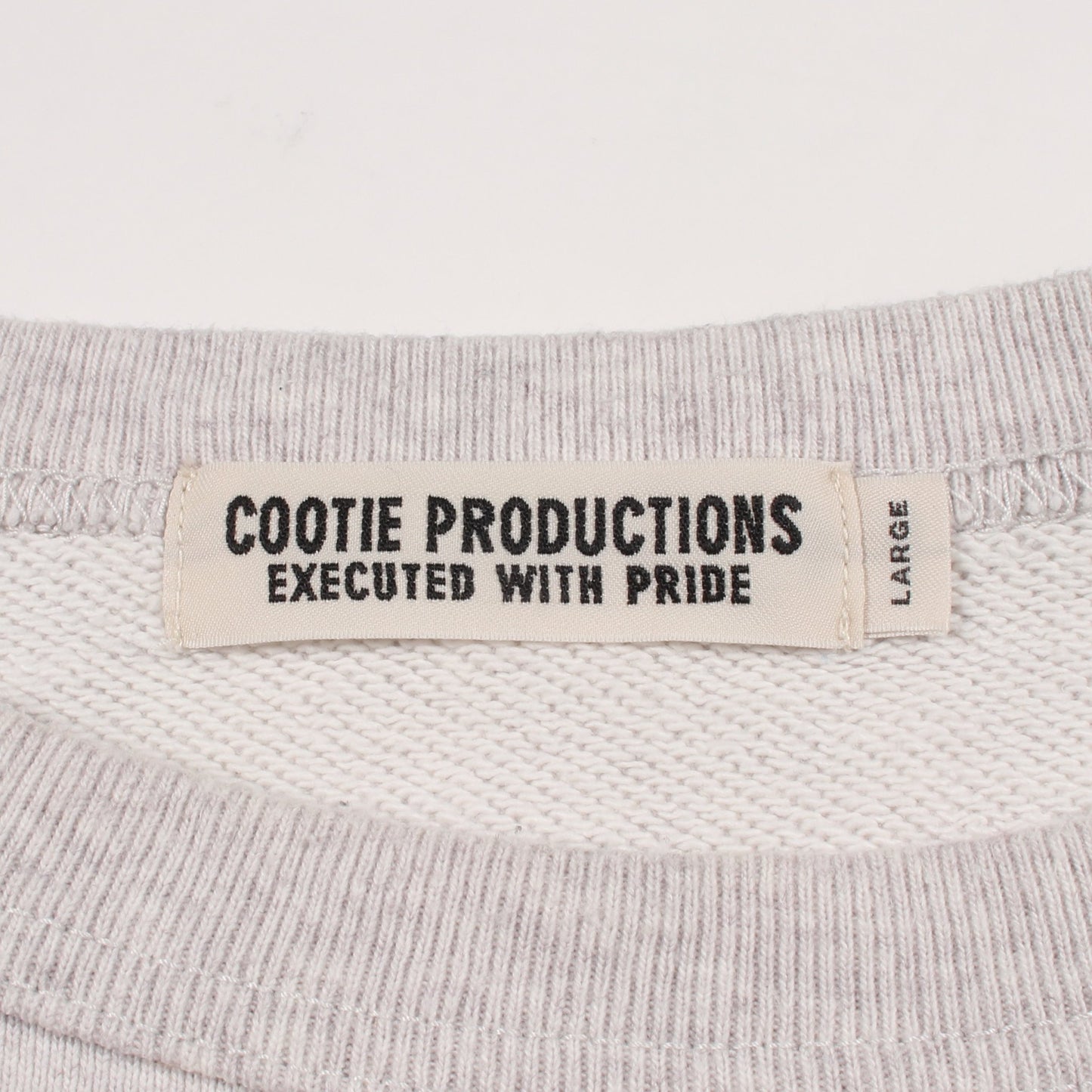 COOTIE PRODUCTIONS × Jakob Morley スウェットシャツ コットン グレー クーティープロダクションズ