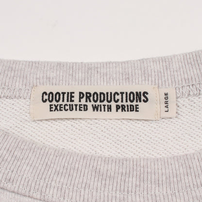 COOTIE PRODUCTIONS × Jakob Morley スウェットシャツ コットン グレー クーティープロダクションズ