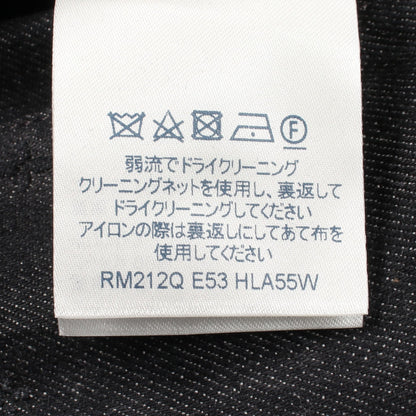 モノグラム DNA デニムジャケット コットン ダークグレー ルイヴィトン