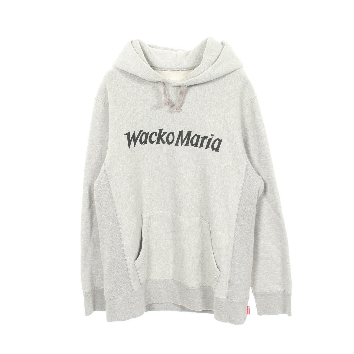 ロゴプリント プルオーバーパーカー コットン グレー ワコマリア トップス WACKO MARIA