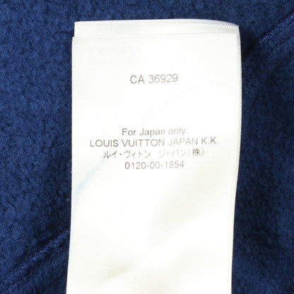 モノグラム サークルカット プルオーバーパーカー コットン ブルー ルイヴィトン トップス LOUIS VUITTON
