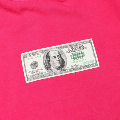 Franklin Hooded Sweatshirt 100ドル プルオーバーパーカー コットン ピンクパープル シュプリーム トップス Supreme