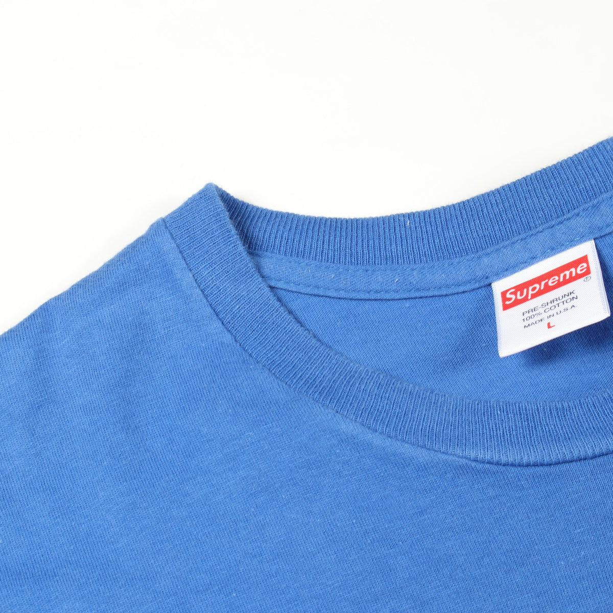 Mona Lisa 半袖Tシャツ コットン ブルー シュプリーム トップス Supreme