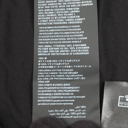 Re-Nylon トライアングルロゴ クルーネック 半袖Tシャツ コットン ブラック プラダ トップス PRADA