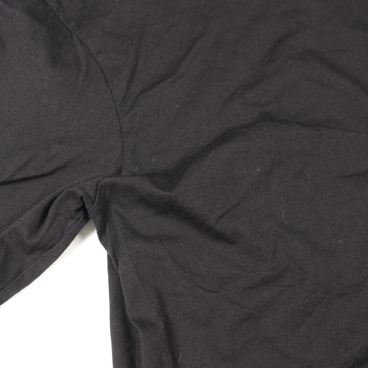 Re-Nylon トライアングルロゴ クルーネック 半袖Tシャツ コットン ブラック プラダ トップス PRADA