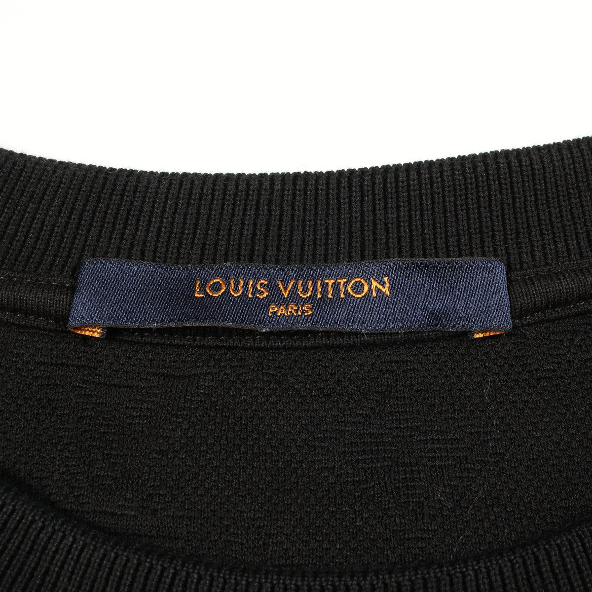 3Dポケット モノグラム 半袖Tシャツ コットン ブラック ルイヴィトン トップス LOUIS VUITTON