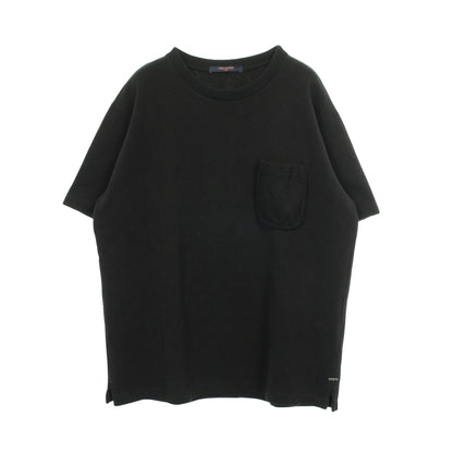 3Dポケット モノグラム 半袖Tシャツ コットン ブラック ルイヴィトン トップス LOUIS VUITTON