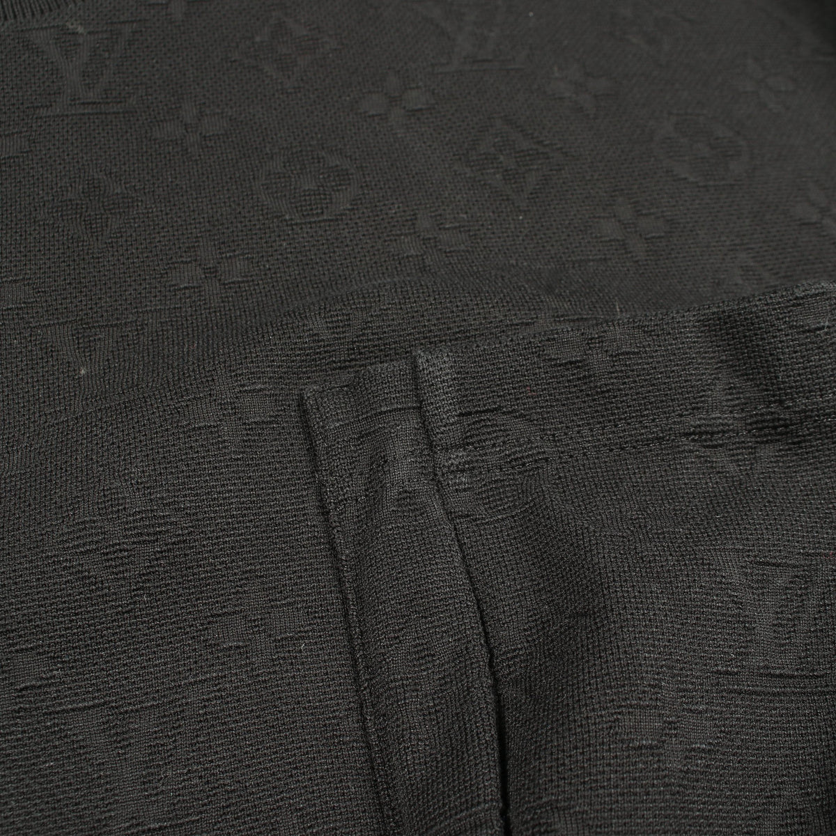 3Dポケット モノグラム 半袖Tシャツ コットン ブラック ルイヴィトン トップス LOUIS VUITTON