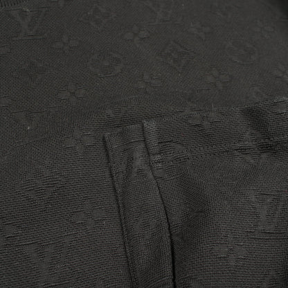 3Dポケット モノグラム 半袖Tシャツ コットン ブラック ルイヴィトン トップス LOUIS VUITTON
