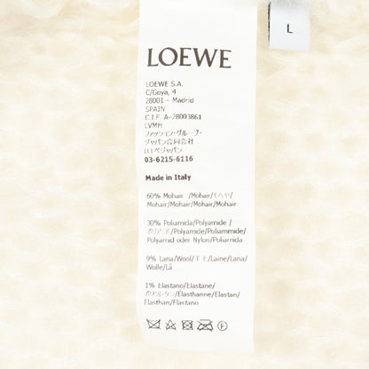 アナグラム ベスト モヘヤ ナイロン ウール ホワイト ロエベ トップス LOEWE