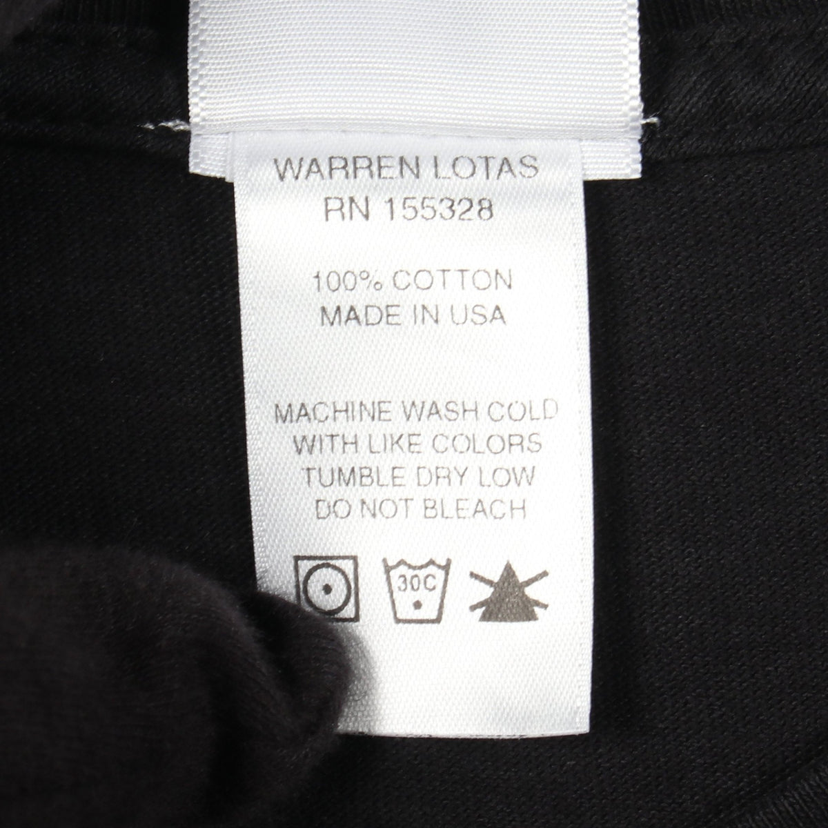 LAKERS プリント 半袖Tシャツ コットン ブラック ウォーレンロータス トップス Warren Lotas