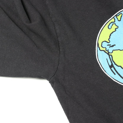 HOUSTON プリント 長袖Tシャツ コットン ブラック ウォーレンロータス トップス Warren Lotas