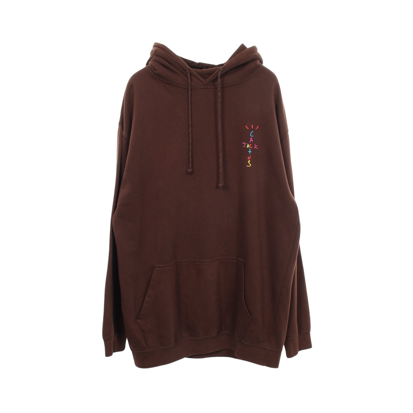 CACTUS JACK × McDonald's CJ Smile Hoodie プルオーバーパーカー コットン ブラウン カクタスジャック