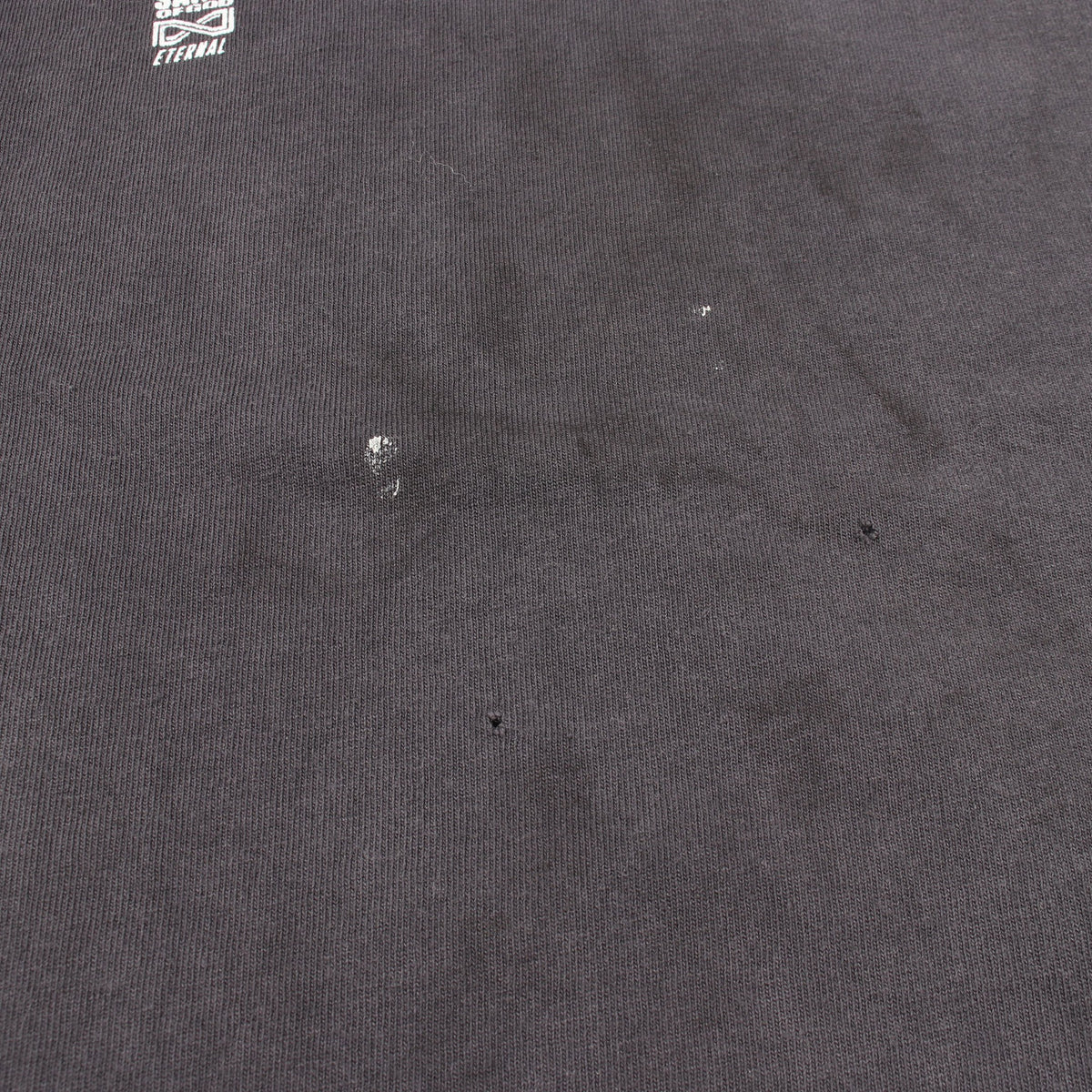 SAINT MICHAEL × FEAR OF GOD FG_SS TEE SNT OF GOD ユーズド加工 オーバーサイズ 半袖Tシャツ コットン グレー セント マイケル トップス SAINT MICHAEL