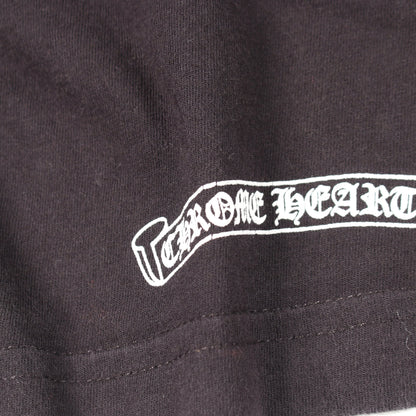 ホースシューロゴ 半袖Tシャツ コットン ブラック クロムハーツ トップス Chrome Hearts
