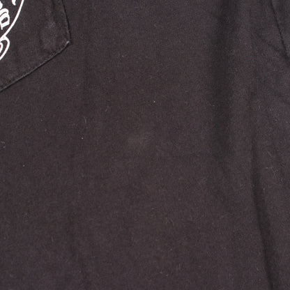 ホースシューロゴ 半袖Tシャツ コットン ブラック クロムハーツ トップス Chrome Hearts