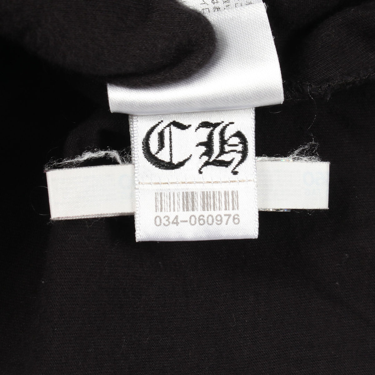 ホースシューロゴ 半袖Tシャツ コットン ブラック クロムハーツ トップス Chrome Hearts