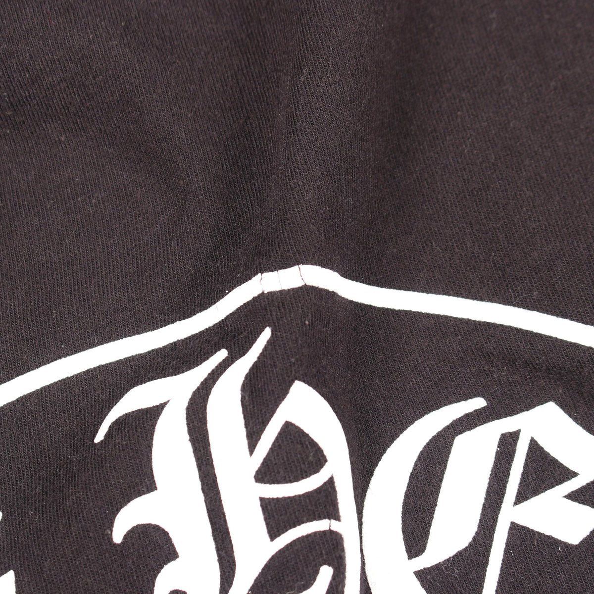 ホースシューロゴ 半袖Tシャツ コットン ブラック クロムハーツ トップス Chrome Hearts