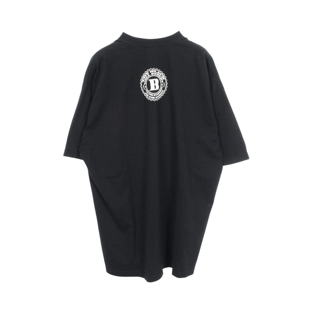 ロゴプリント 半袖Tシャツ コットン ブラック ザ ブラック ウォール ストリート トップス THE BLACK WALL STREET