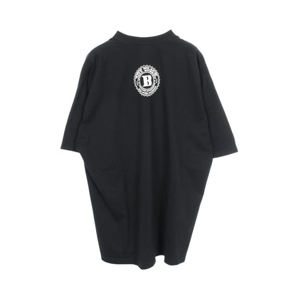 ロゴプリント 半袖Tシャツ コットン ブラック ザ ブラック ウォール ストリート トップス THE BLACK WALL STREET