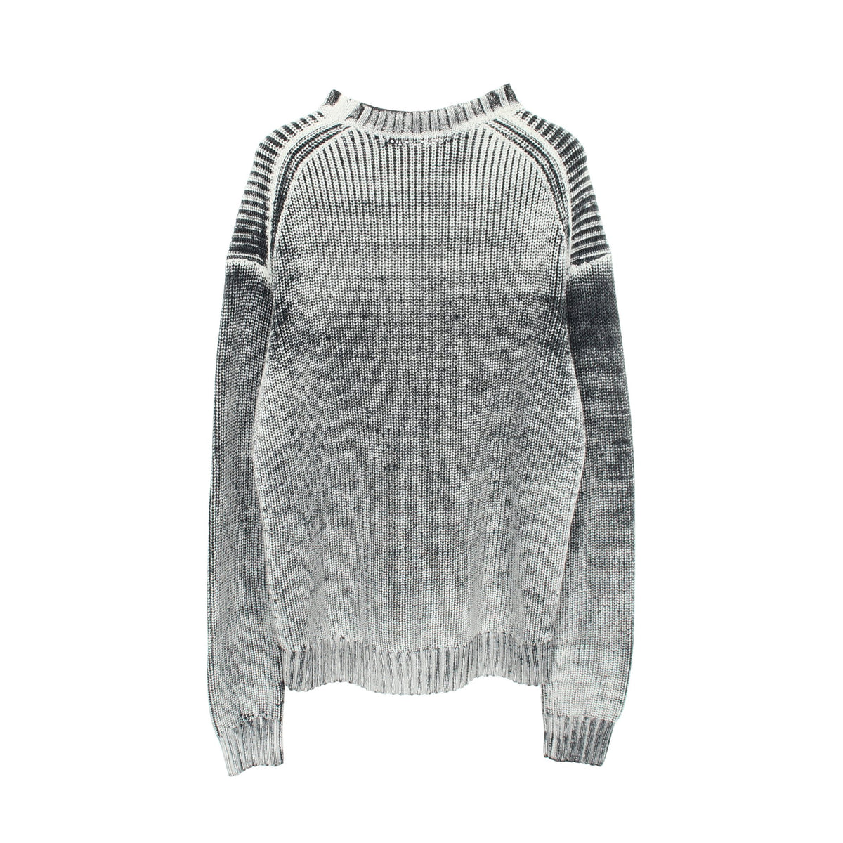 ロゴパッチ クルーネック ニット コットン グレー ネイビー アクネストゥディオズ トップス Acne Studios