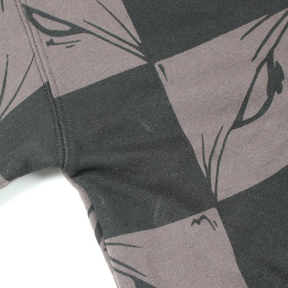 99 EYES HOODIE ニューヨーク限定 プルオーバーパーカー コットン ブラック グレー アンチプロモ トップス ANTI PROMO
