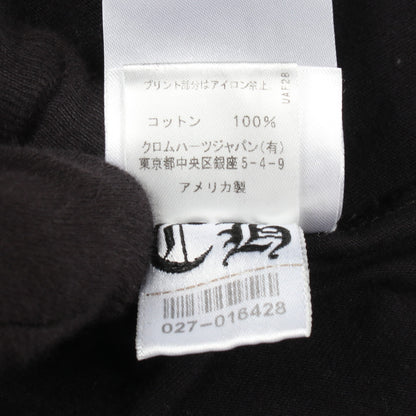 ネックロゴ 長袖Tシャツ コットン ブラック クロムハーツ トップス Chrome Hearts
