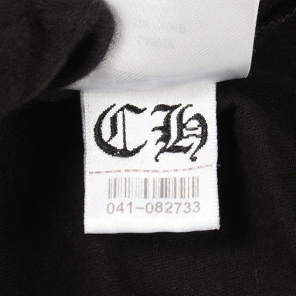 ホースシュー ポケット付き ハワイ限定 半袖Tシャツ コットン ブラック クロムハーツ トップス Chrome Hearts