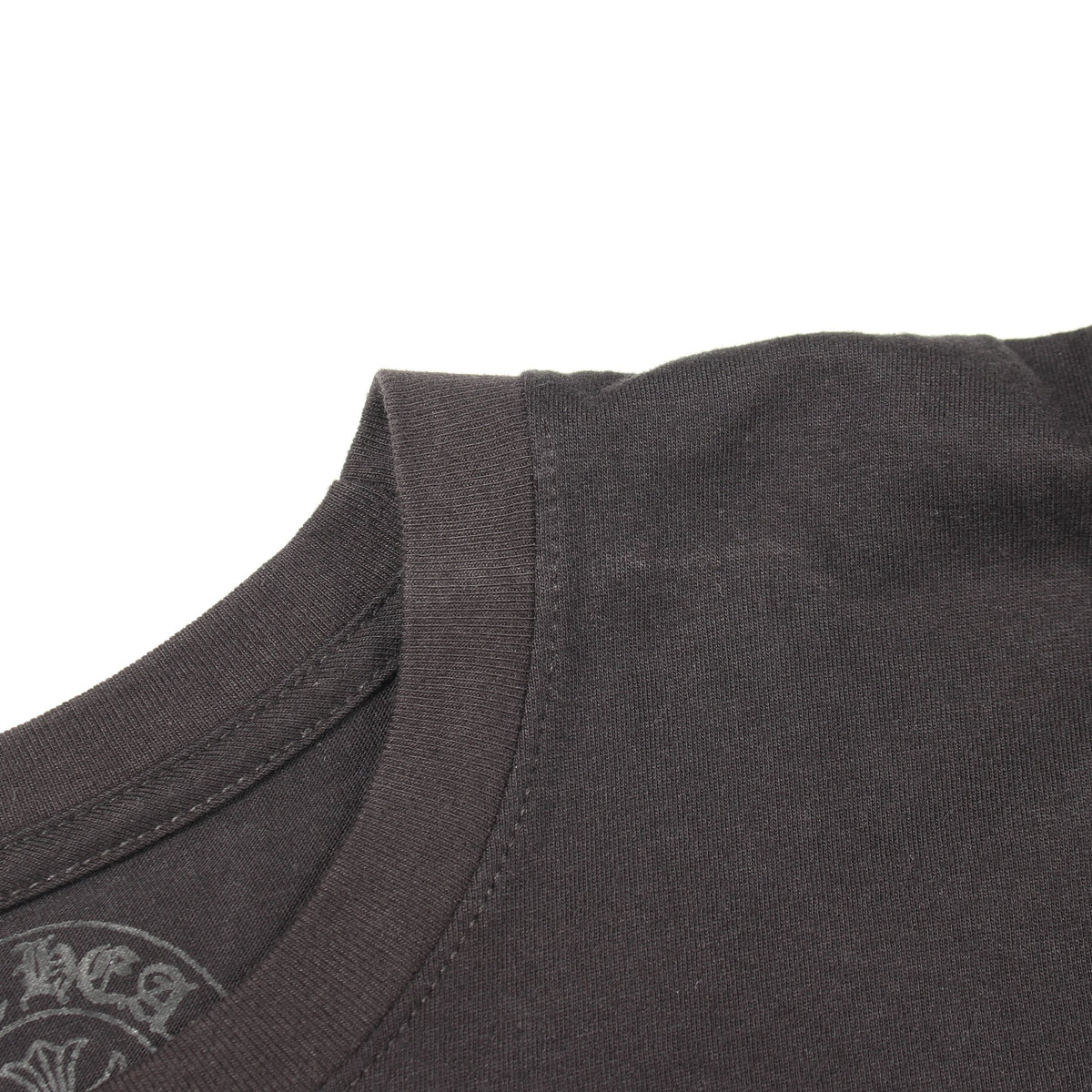 ホースシュー ポケット付き ハワイ限定 半袖Tシャツ コットン ブラック クロムハーツ トップス Chrome Hearts