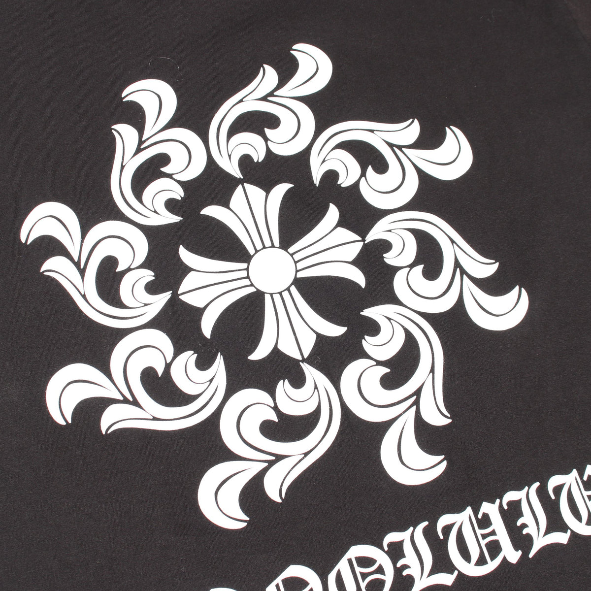 ホースシュー ポケット付き ハワイ限定 半袖Tシャツ コットン ブラック クロムハーツ トップス Chrome Hearts