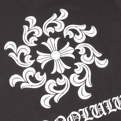 ホースシュー ポケット付き ハワイ限定 半袖Tシャツ コットン ブラック クロムハーツ トップス Chrome Hearts