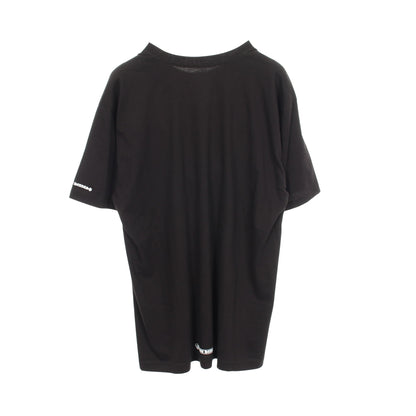 ネックロゴ ポケット付き 半袖Tシャツ コットン ブラック クロムハーツ トップス Chrome Hearts